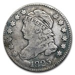 1825 Capped Bust Dime Fine