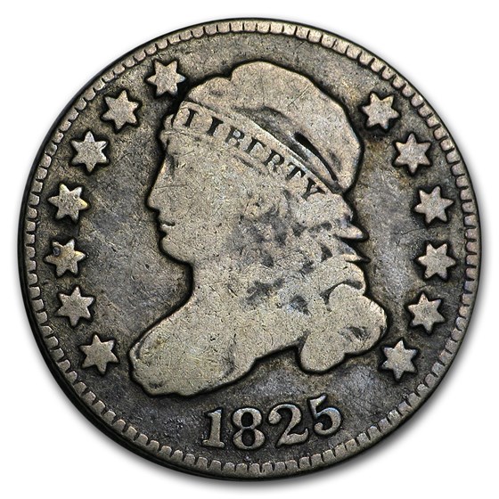 1825 Capped Bust Dime VG 1825 Capped Bust Dime VG
