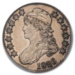 1826 Bust Half Dollar AU-50 PCGS