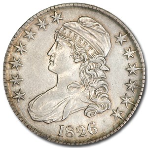 1826 Bust Half Dollar AU 1826 Bust Half Dollar AU