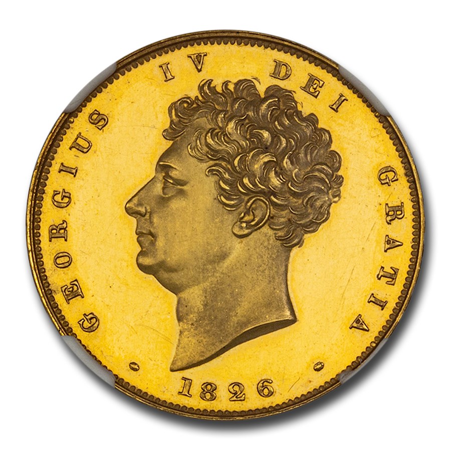 Buy 1826 Great Britain Gold Double Sovereign George IV PF-64 Cameo+ | APMEX