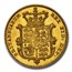 1826 Great Britain Gold Half-Sovereign George IV MS-63 NGC