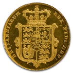 1826 Great Britain Gold Half Sovereign George IV PF-63 NGC
