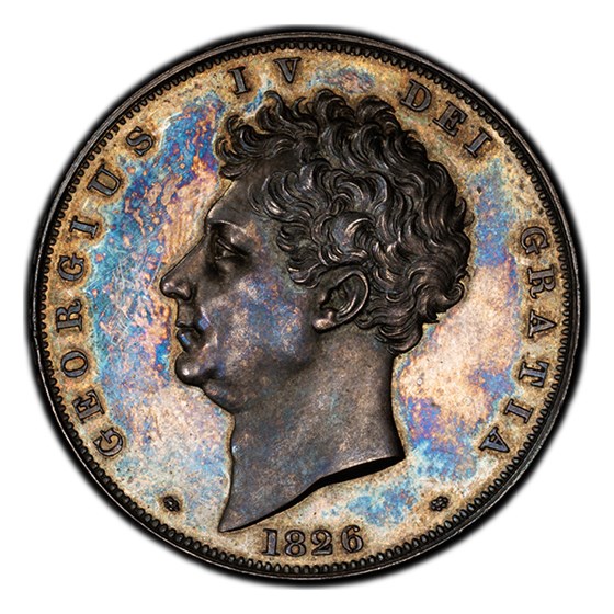 1826 Great Britain Silver Crown George IV PR-64 PCGS