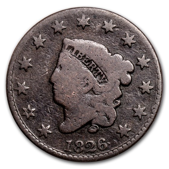 1826 Large Cent Good