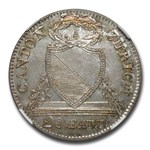 1826 Switzerland Silver 20 Batzen MS-66 NGC
