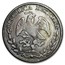 1827-1870 Mexico Silver 4 Reales Cap & Rays Avg Circ