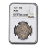 1827/6 Bust Half Dollar MS-66 NGC