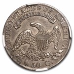 1827 Bust Half Dollar AU-53 NGC (Square Base 2)