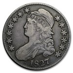 1827 Bust Half Dollar Fine (Square Base 2)