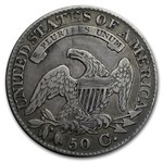 1827 Bust Half Dollar Fine (Square Base 2)