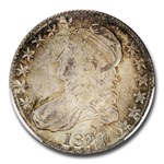 1827 Bust Half Dollar MS-65 PCGS (O-147, Curled Base 2)