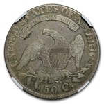 1827 Bust Half Dollar VF (Square Base 2)