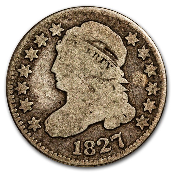 1827 Capped Bust Dime VG 1827 Capped Bust Dime VG