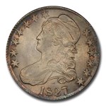 1827 Capped Bust Half Dollar MS-65 PCGS CAC (Sq. Base 2, O- 121)