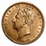 1827 Great Britain Gold Sovereign George IV AU-55 PCGS