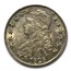 1828 Bust Half Dollar MS-61 PCGS (Sq 2, Sm 8's, Lg Ltrs)
