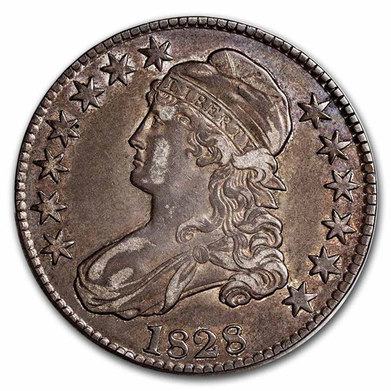 1828 Bust Half Dollar XF (Sq 2, Sm 8's, Lg Ltrs) 1828 Bust Half Dollar XF (Sq 2, Sm 8's, Lg Ltrs)