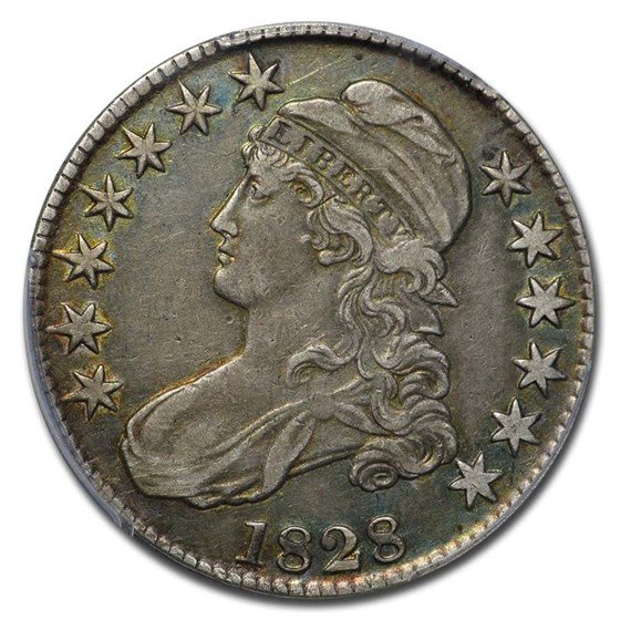 1828 Bust Half Dollar XF (Sq Base 2, Lg 8's) 1828 Bust Half Dollar XF (Sq Base 2, Lg 8's)