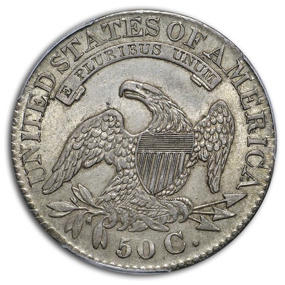 Buy 1828 Capped Bust Half Dollar AU55+ PCGS (Curl Base 2, No Knob