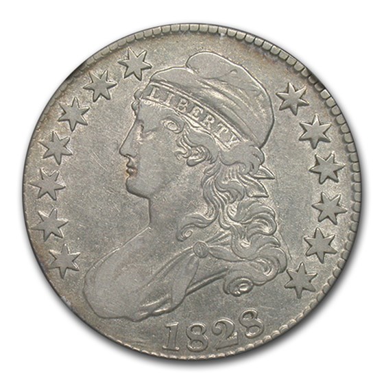 1828 Capped Bust Half Dollar VF-30 NGC 1828 Capped Bust Half Dollar VF-30 NGC