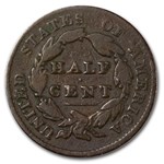 1828 Half Cent 13 Stars Good