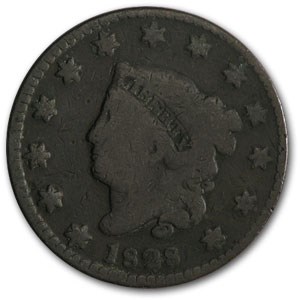 1828 Large Cent Small Date Good 1828 Large Cent Small Date Good