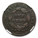 1828 Large Cent VG-10 NGC (Brown)