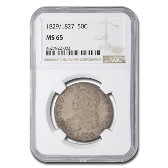 1829/1827 Bust Half Dollar MS-65 NGC 1829/1827 Bust Half Dollar MS-65 NGC