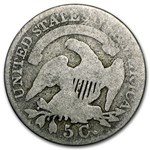 1829-1837 Capped Bust Half Dimes Avg Circ
