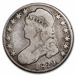 1829/7 Bust Half Dollar Fine
