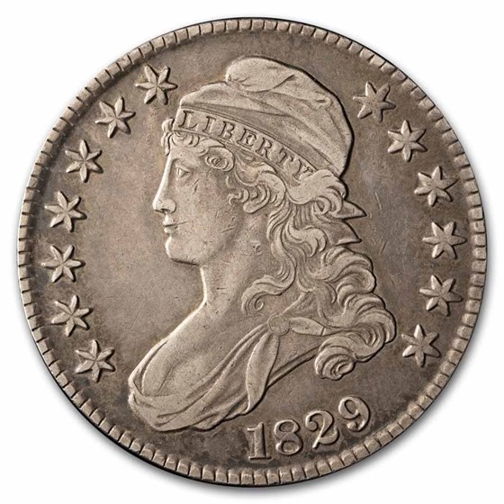 1829 Bust Half Dollar VF (Lg Letters) 1829 Bust Half Dollar VF (Lg Letters)