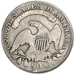 1829 Bust Half Dollar VG (Sm Letters)