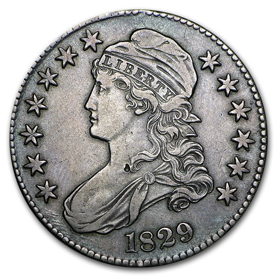 1829 Bust Half Dollar XF (Sm Letters) 1829 Bust Half Dollar XF (Sm Letters)