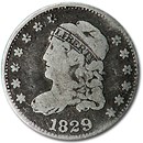 1829 Capped Bust Half Dime Fine