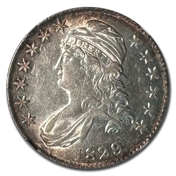 Buy 1829 Capped Bust Half Dollar AU58 NGC (Sm Letters) APMEX