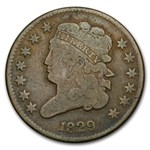 1829 Half Cent VG