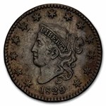 1829 Large Cent Large Letters XF