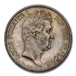 1830-A France Silver 5 Francs MS-64 NGC