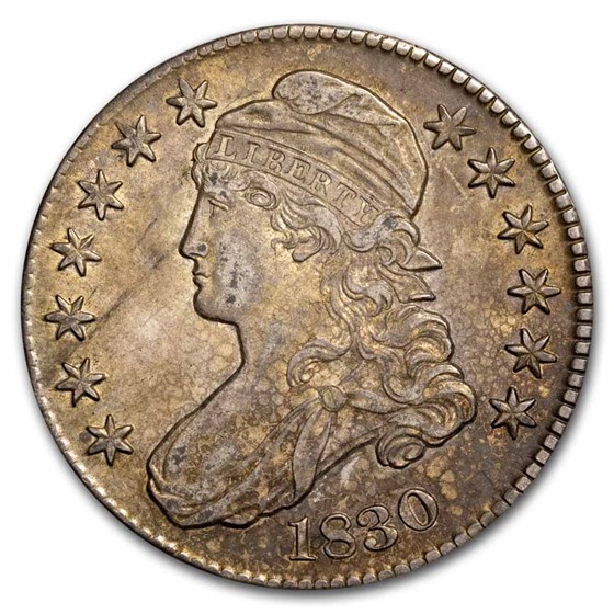 1830 Bust Half Dollar AU (Small 0) 1830 Bust Half Dollar AU (Small 0)