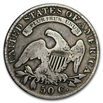 1830 Bust Half Dollar Large O VG