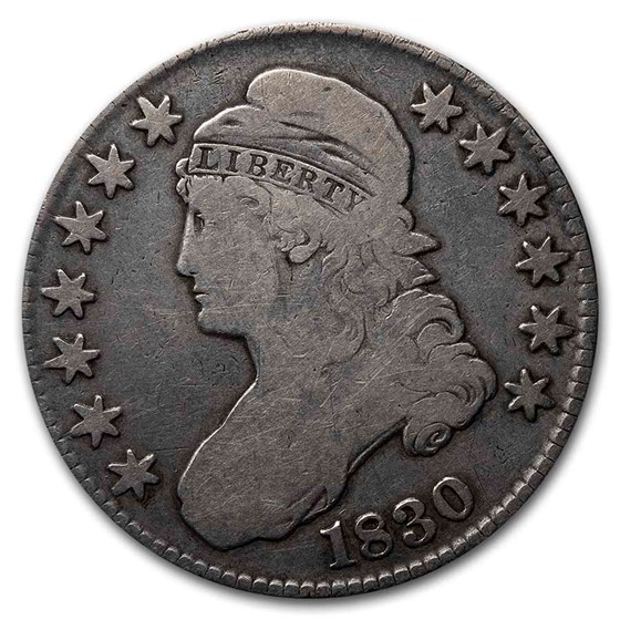 1830 Bust Half Dollar VG (Small 0) 1830 Bust Half Dollar VG (Small 0)