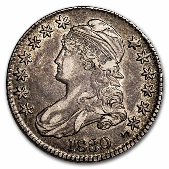 1830 Bust Half Dollar XF (Large 0) 1830 Bust Half Dollar XF (Large 0)
