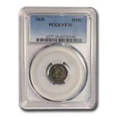 1830 Capped Bust Half Dime VF-30 PCGS