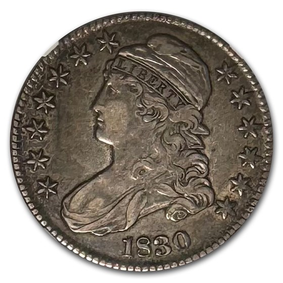 1830 Capped Bust Half Dollar XF-40 NGC (Small 0) 1830 Capped Bust Half Dollar XF-40 NGC (Small 0)