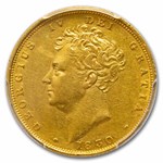 1830 Great Britain Gold Sovereign George IV AU-50 PCGS