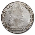 1830-PTS FJ Bolivia Silver 4 Soles Bolivar MS-64 NGC "PTS on Isl"
