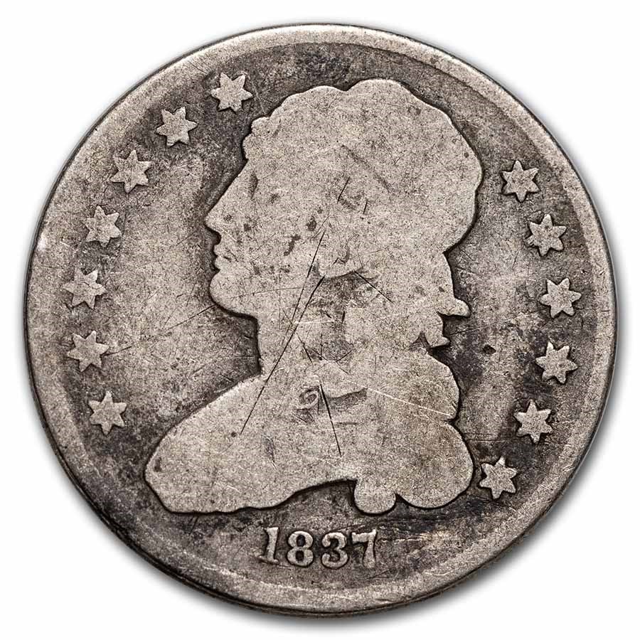 1831-1838 Capped Bust Quarter Avg Circ