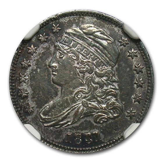 1831 Capped Bust Dime AU-53 NGC