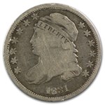 1831 Capped Bust Dime Fine